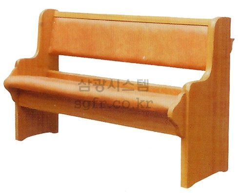 백나왕 원목 장의자